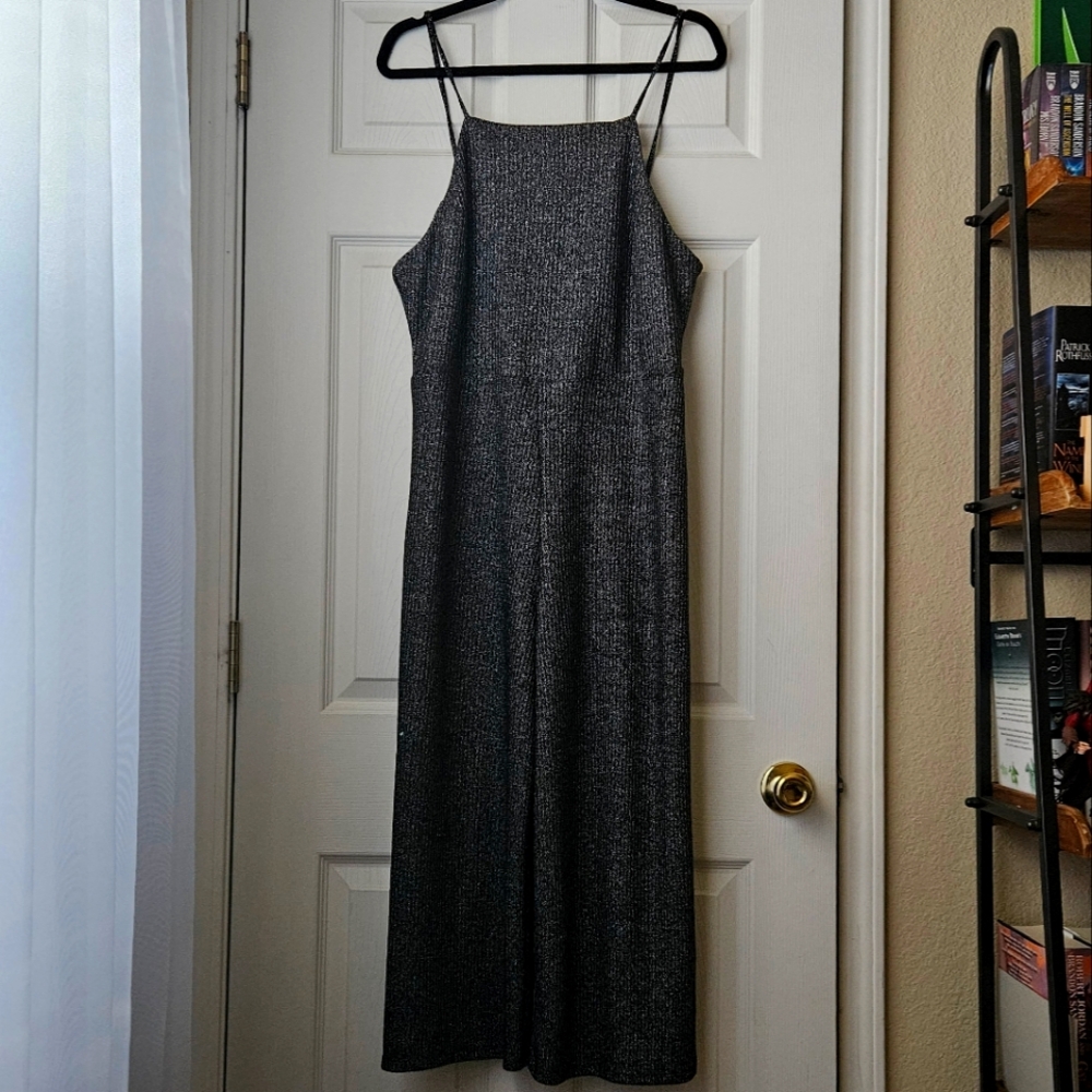 Black Shiny Sparkly jumpsuit